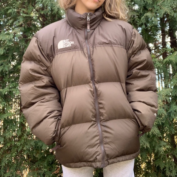 The North Face Other - The north face nupse 700 puffer in brown